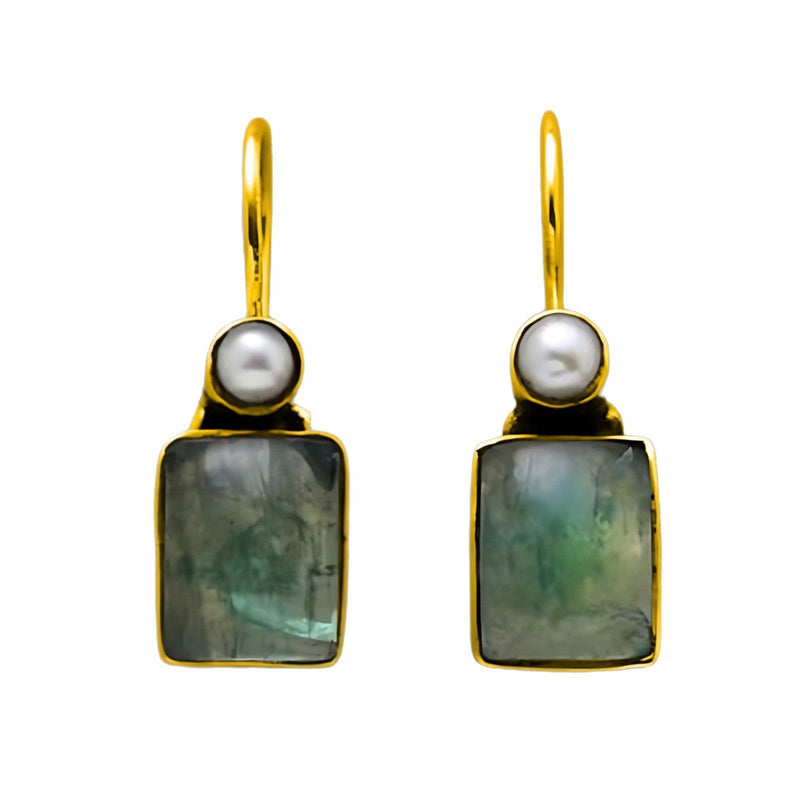 Delicate Artisan Pearl Earring