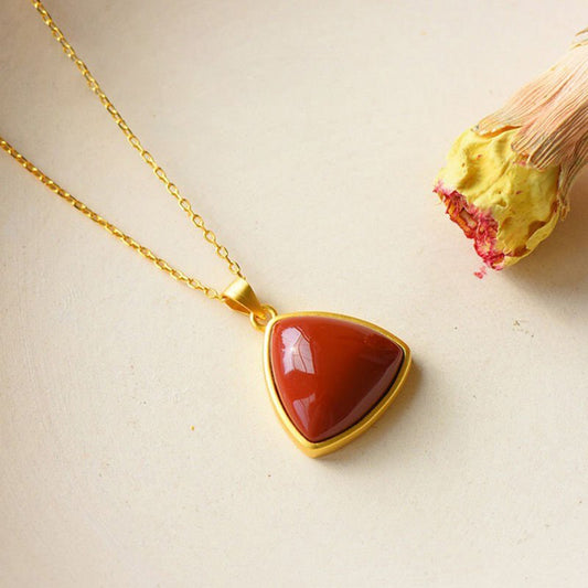 Vintage Handmade Gold Pendant
