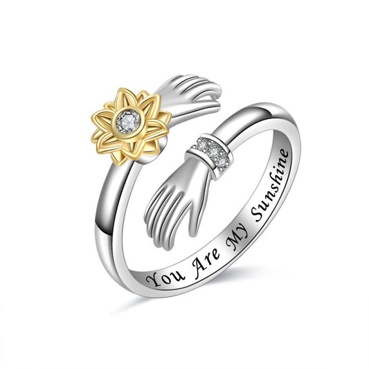 Romantic Silver Ring for Special Moments