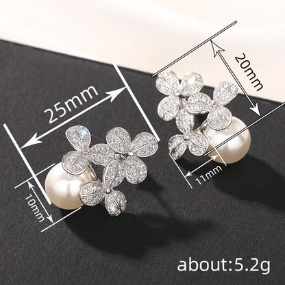 Beautiful Pearl Earring with Unique Style