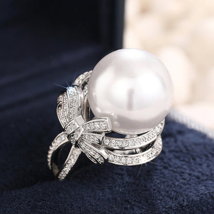 Charming Pearl Ring for Any Occasion