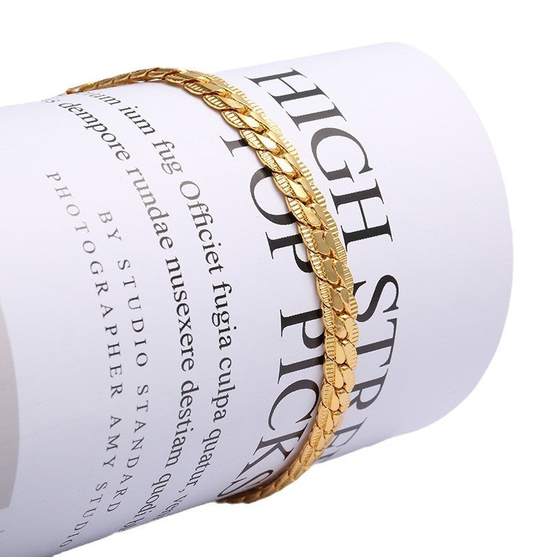 Beautiful Gold Bracelet with Unique Style