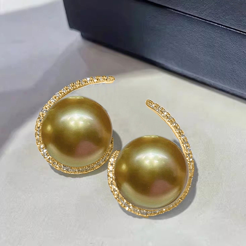 Vintage Handmade Pearl Earring