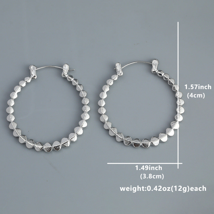Romantic Silver Earring for Special Moments
