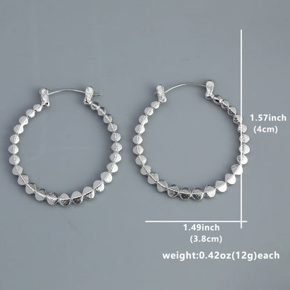 Romantic Silver Earring for Special Moments