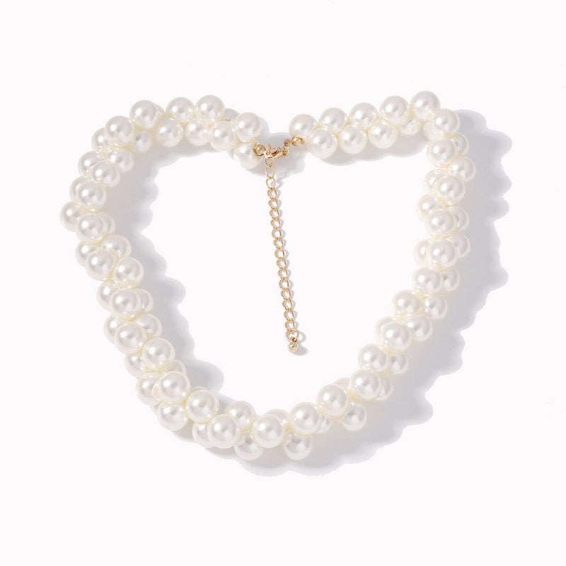 Vintage Handmade Pearl Necklace