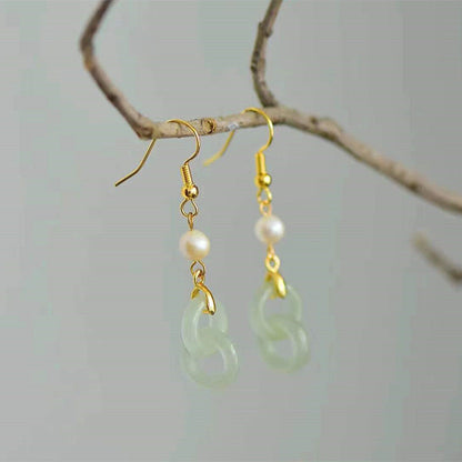 Vintage Handmade Gold Earring