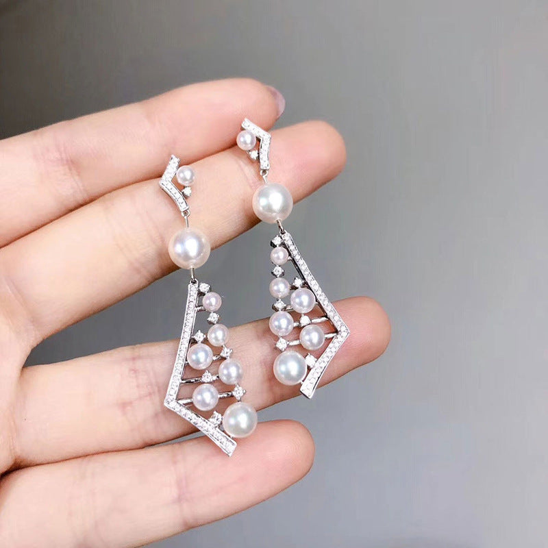 Vintage Handmade Pearl Earring