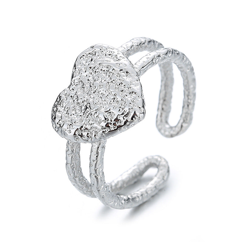 Delicate Artisan Silver Ring