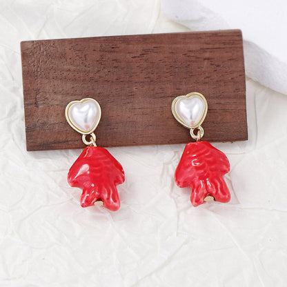 Vintage Handmade Pearl Earring