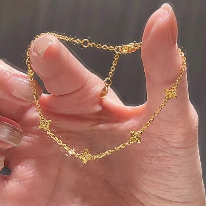 Beautiful Gold Bracelet with Unique Style