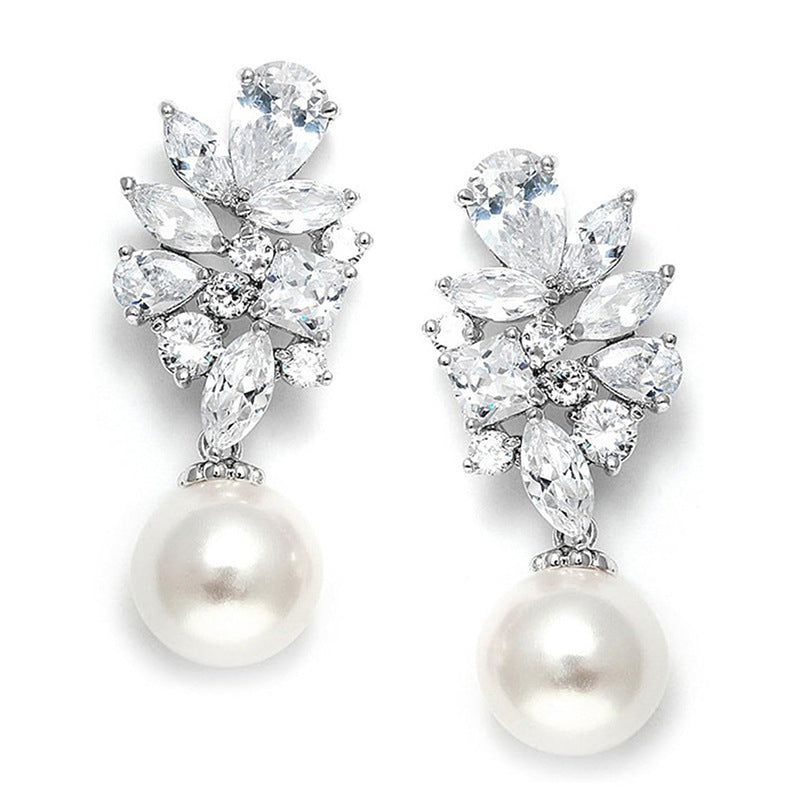 Delicate Artisan Pearl Earring