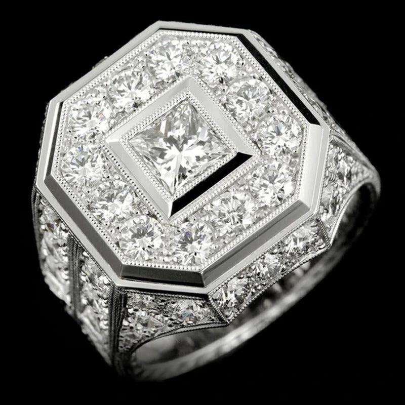 Romantic Silver Ring for Special Moments