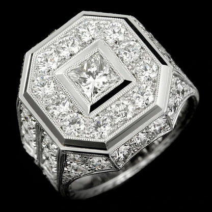 Romantic Silver Ring for Special Moments