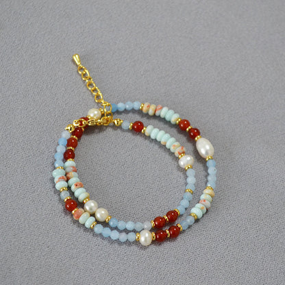 Delicate Artisan Pearl Necklace