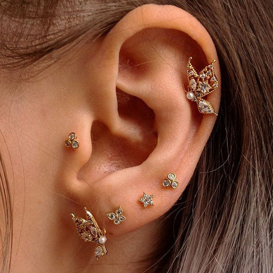 Beautiful Pearl Set with Unique Style
