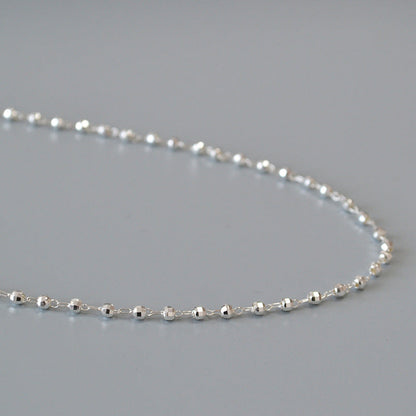 Delicate Artisan Silver Necklace