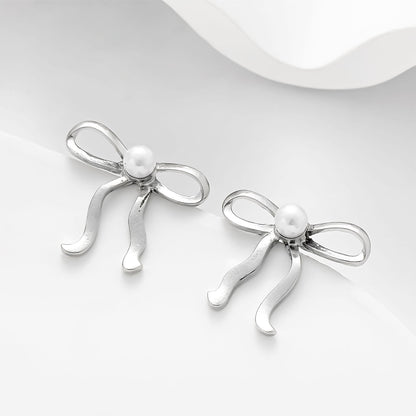 Delicate Artisan Pearl Earring