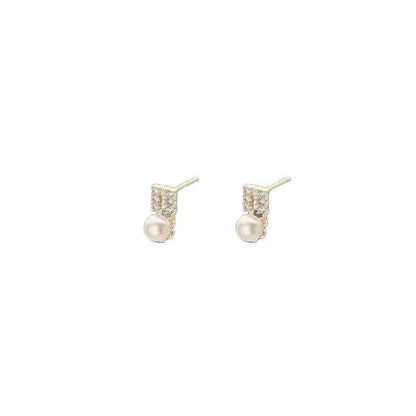 Delicate Artisan Pearl Earring