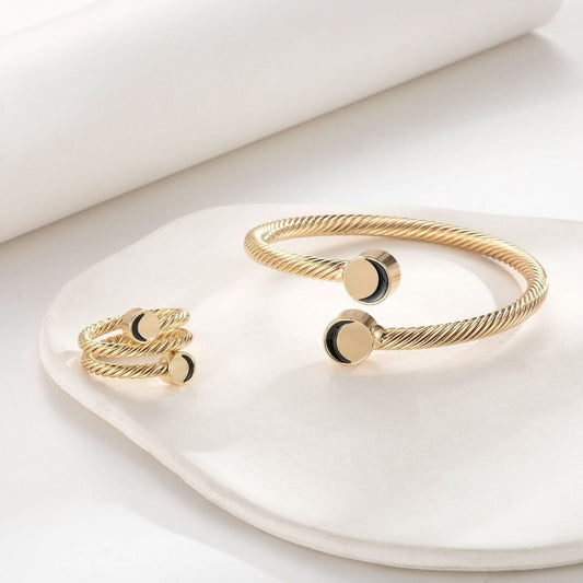 Classic Gold Set with Timeless Appeal