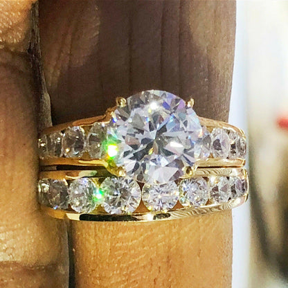 Delicate Artisan Gold Ring