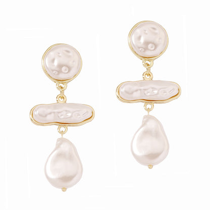 Vintage Handmade Pearl Earring