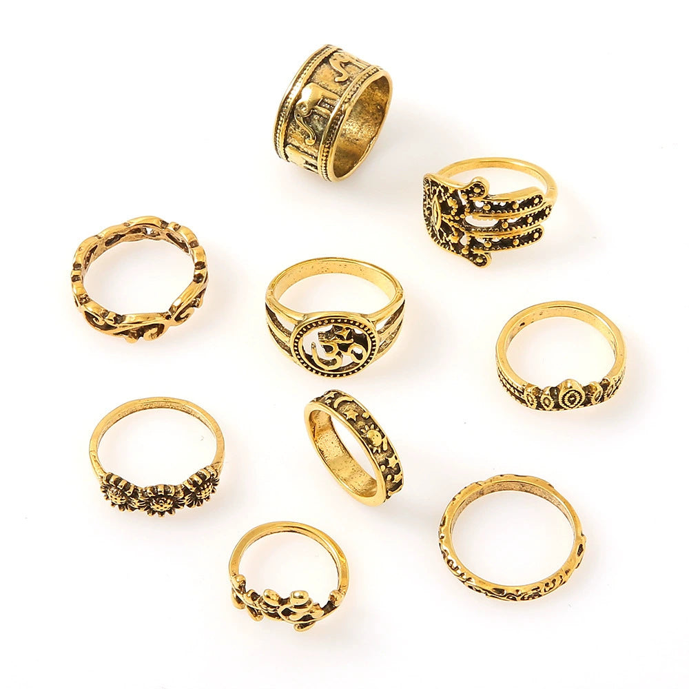 Delicate Artisan Gold Set