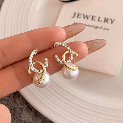Vintage Handmade Pearl Earring