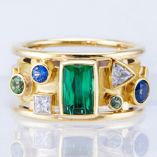 Beautiful Gold Ring with Unique Style
