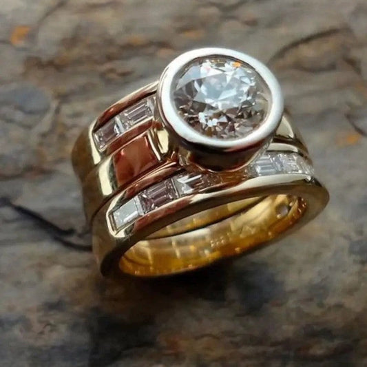 Delicate Artisan Gold Set
