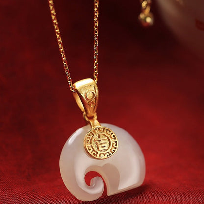Vintage Handmade Gold Necklace