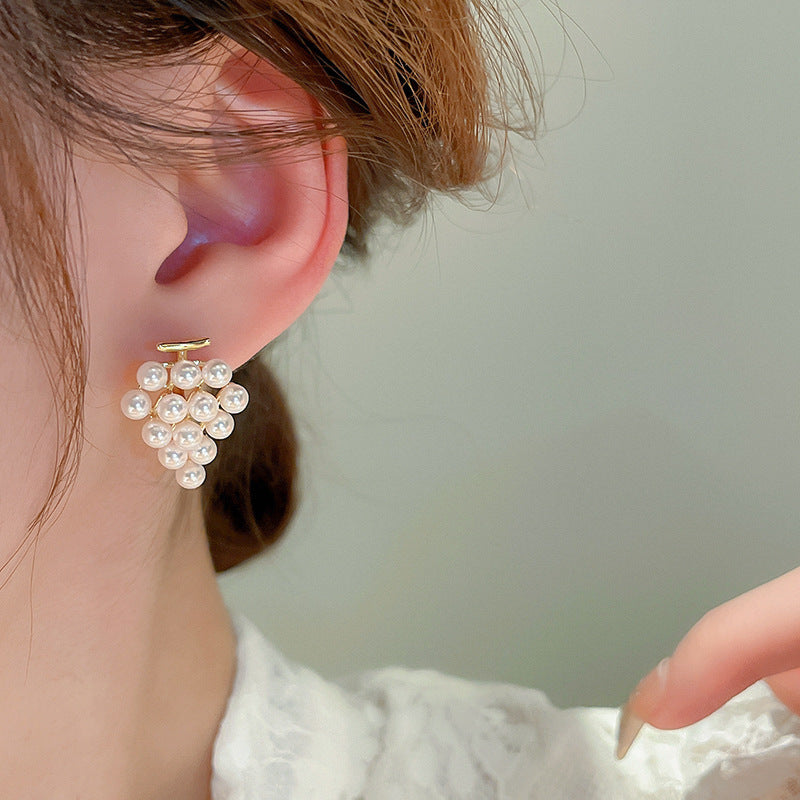 Delicate Artisan Pearl Earring