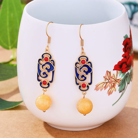 Delicate Artisan Silver Earring