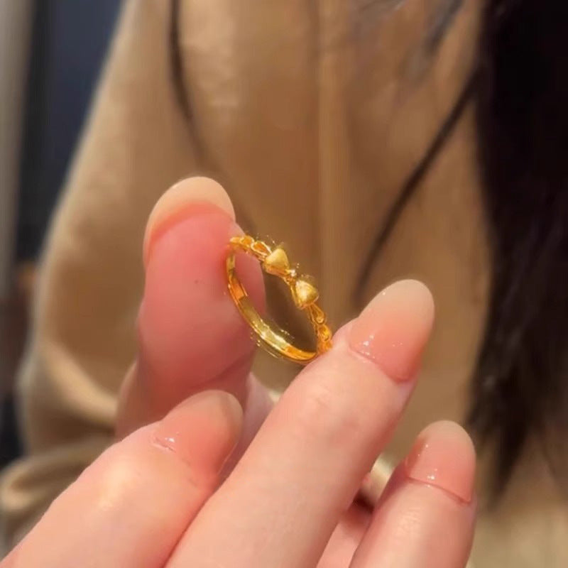 Beautiful Gold Ring with Unique Style