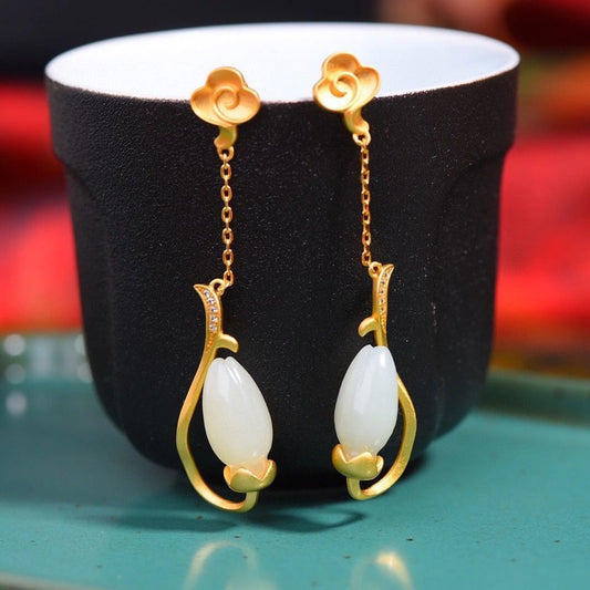 Delicate Artisan Silver Earring