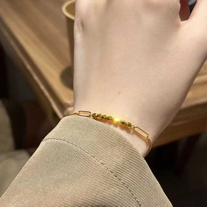 Beautiful Gold Bracelet with Unique Style