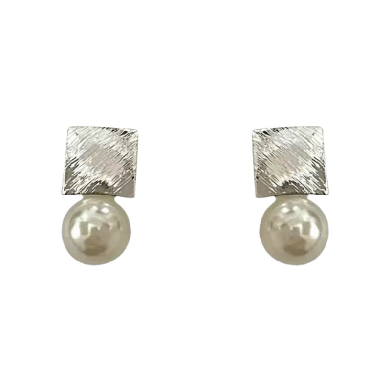 Delicate Artisan Pearl Earring