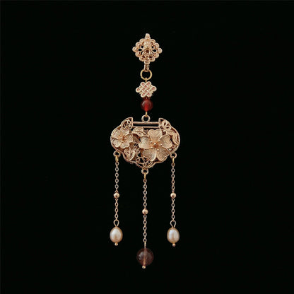 Delicate Artisan Pearl Pendant