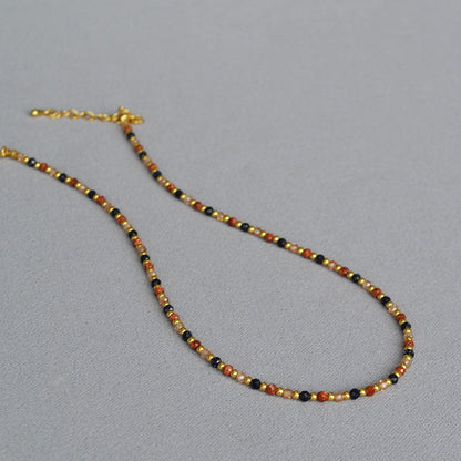 Vintage Handmade Gold Necklace