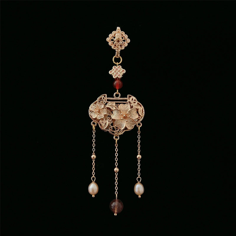 Delicate Artisan Pearl Pendant