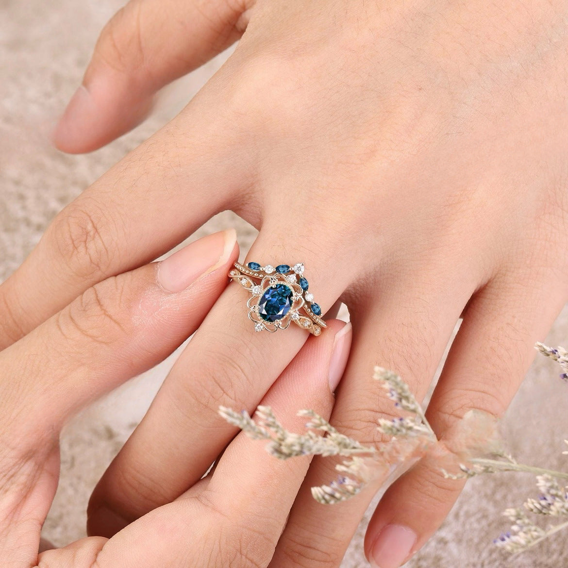 Romantic Gold Ring for Special Moments