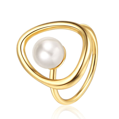 Stunning Pearl Ring for Daily Wear