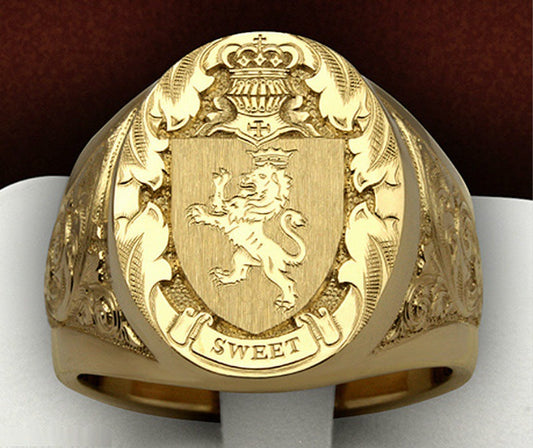 Vintage Handmade Gold Ring