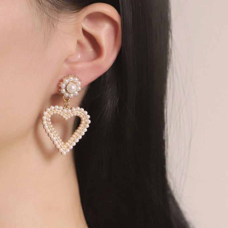 Delicate Artisan Pearl Earring