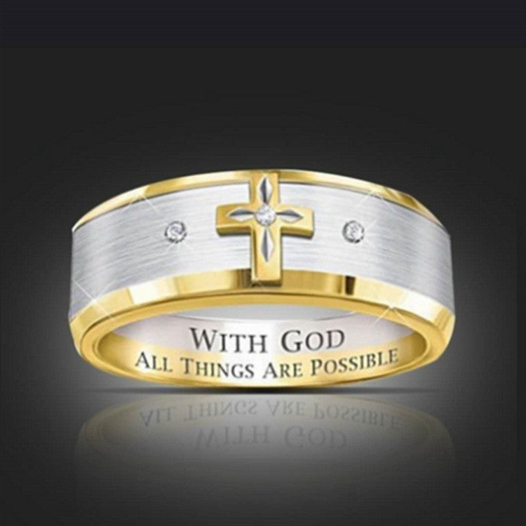 Classic Gold Ring with Timeless Appeal