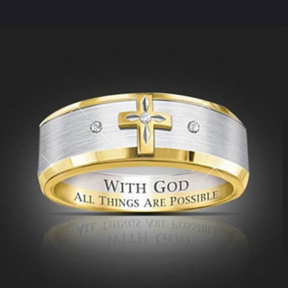 Classic Gold Ring with Timeless Appeal
