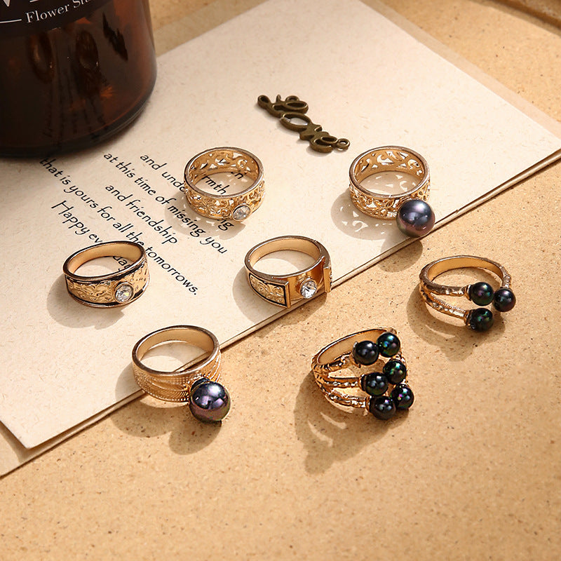 Beautiful Pearl Ring with Unique Style