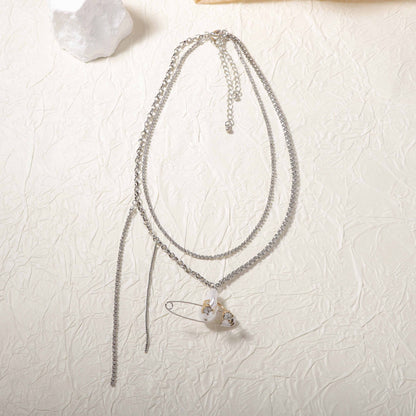 Delicate Artisan Pearl Necklace