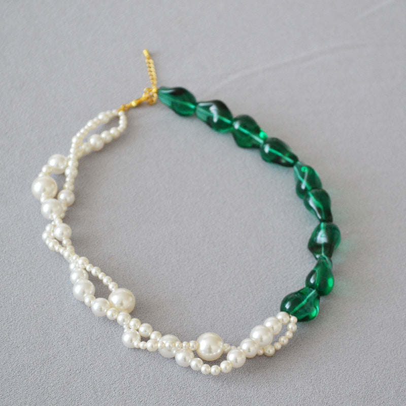 Vintage Handmade Pearl Necklace