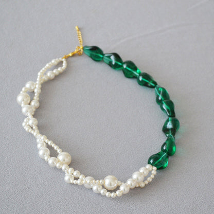 Vintage Handmade Pearl Necklace